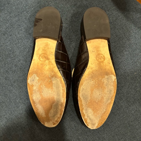 Michael Kors Croc Mule Loafers - Picture 6 of 6